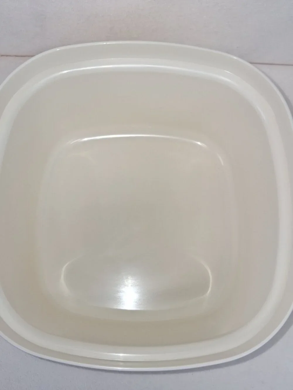 Tupperware Vintage Square Multi‎ Server Microwave Steamer Teal & Ivory 3 Pieces